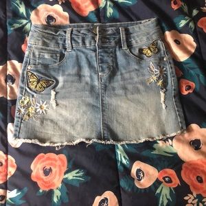 Girls Denim Skirt